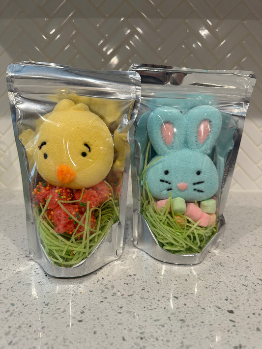 Easter Chick and Bunny mallow bag